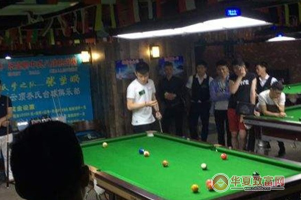 乔氏台球俱乐部加盟